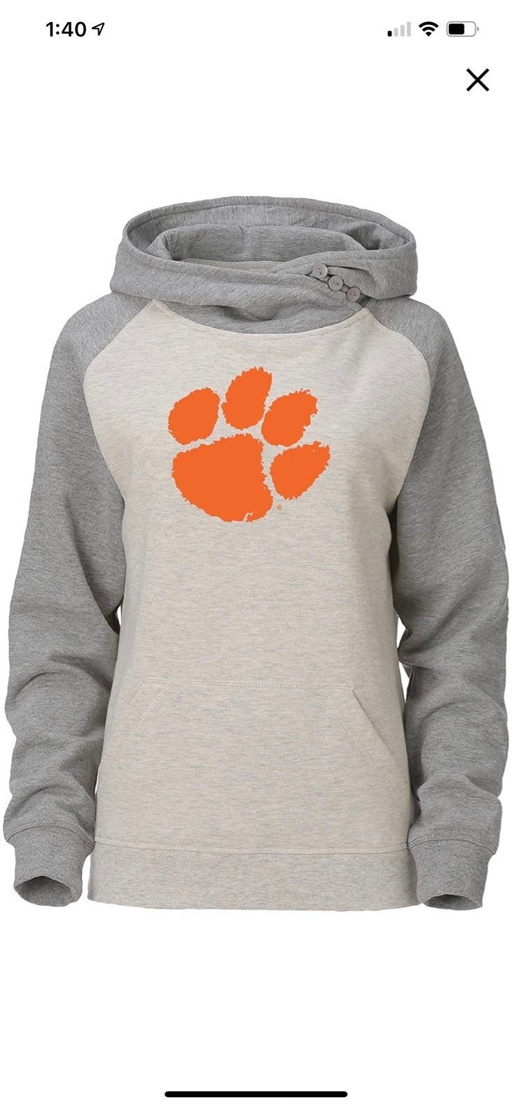 Clemson Tiger's hoodie