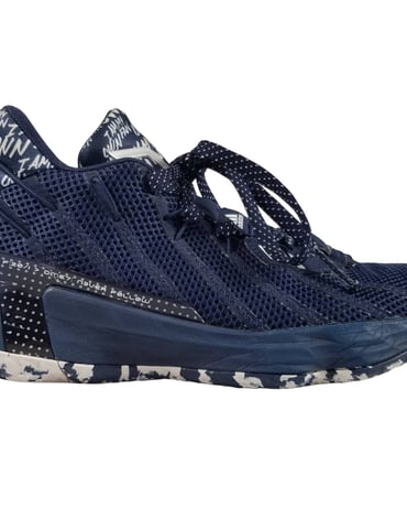 Adidas Blue White Never Follow Damian Lillard I Am My Own Fan Sneakers Shoes 6