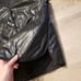 Miss Love quilted liner blanket jacket L Snap Front academia grunge goth fall