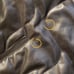 Miss Love quilted liner blanket jacket L Snap Front academia grunge goth fall