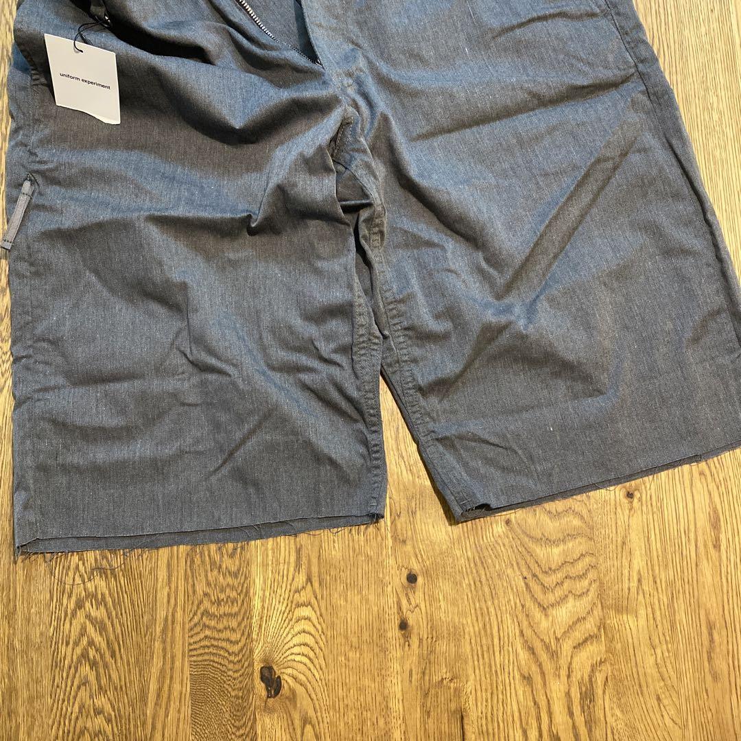 専用uniform experiment  CUT OFF SHORTS SOPH. | HIGH STRETCH PIQUE CUT OFF SHORTS(3 BLACK):
