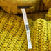 Free People Chunky Sweater Size Small Arrow Turtleneck Mustard/Olivia