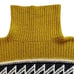 Free People Chunky Sweater Size Small Arrow Turtleneck Mustard/Olivia