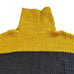 Free People Chunky Sweater Size Small Arrow Turtleneck Mustard/Olivia