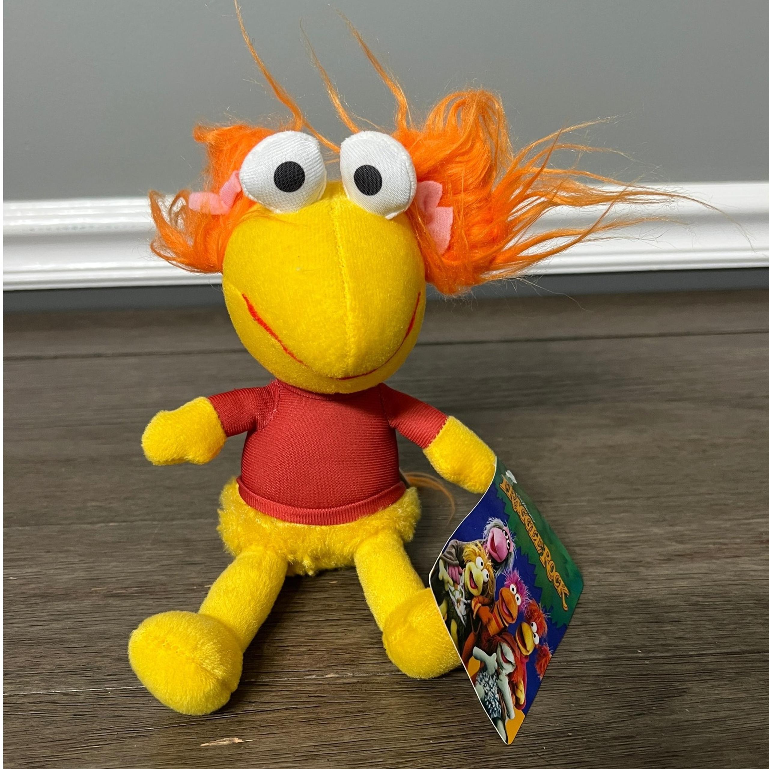 Jim Henson Fraggle Rock Plush Beanbag Toy Doll with Tag 7 Inches