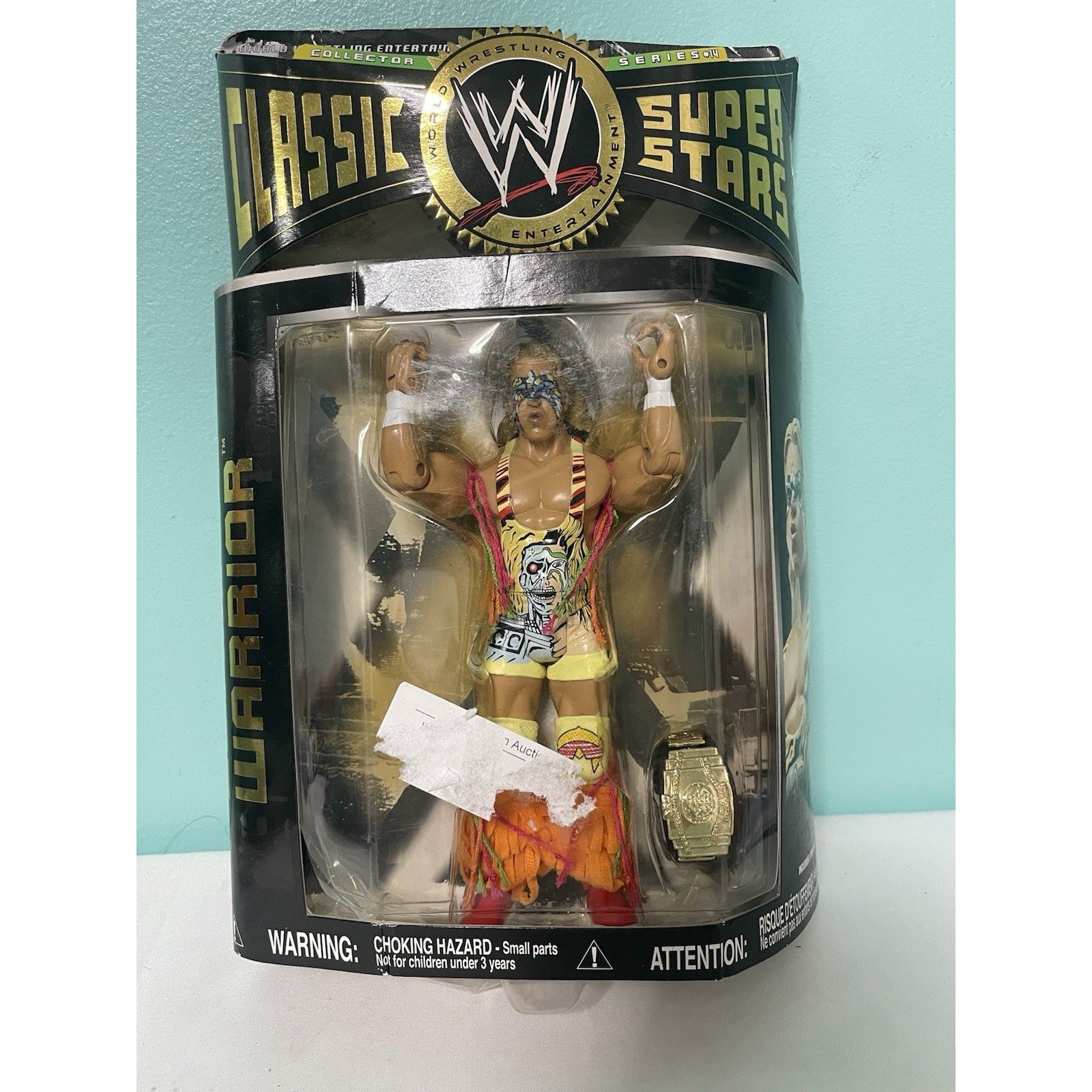 WWE Classic Superstars Series 14 Ultimate Warrior Action Figure 2007 New!