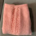 Hand knitted pink sweater vest, size small to medium
