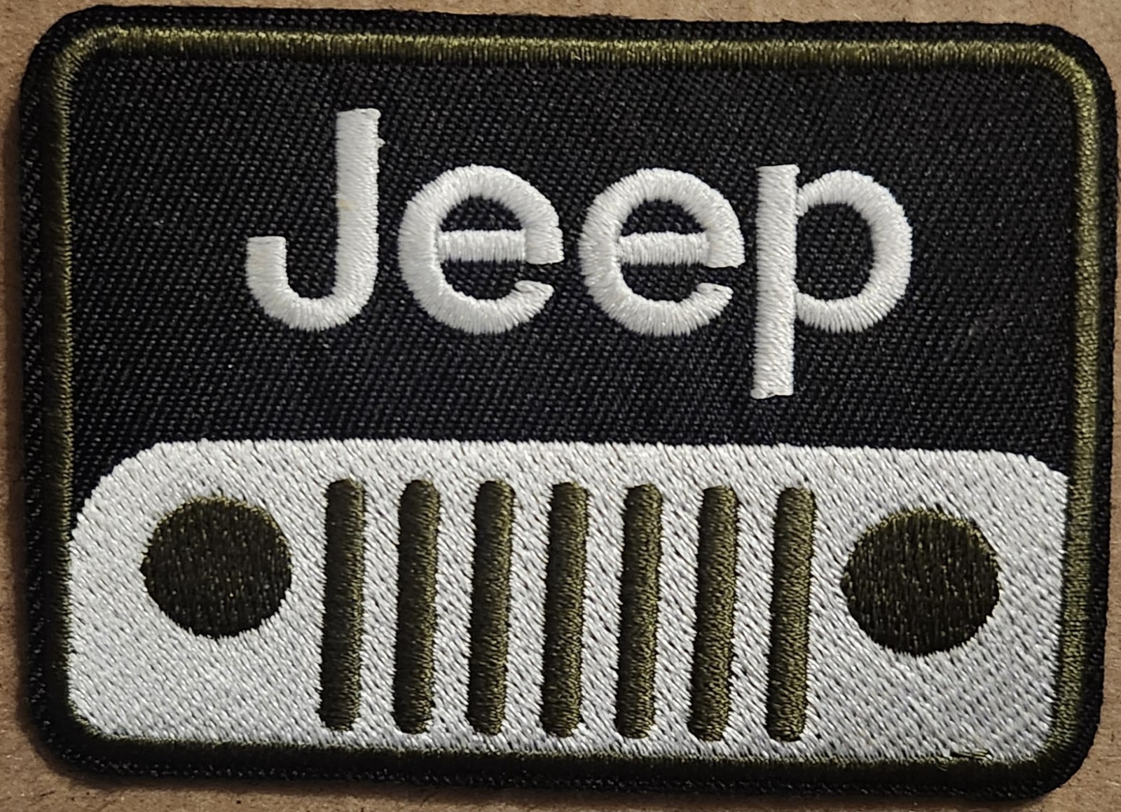 Jeep 4x4 Sport Utility Vehicle embroidered Iron on patch 7 ct.