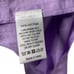 Never a Wallflower XS Purple Cotton Light Poplin Babydoll Puff Sleeve Dress