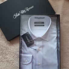 SAKS FIFTH AVENUE dress shirt gift box