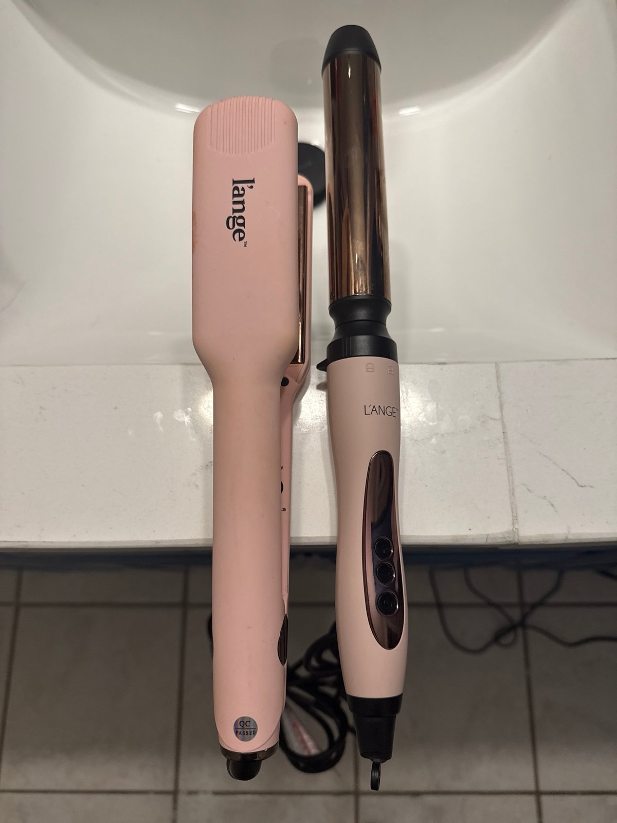 Lange straightener and Lange curling iron