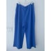 Vintage St. John Collection by Marie Gray Sky Blue Knit Wide Leg Pants Sz 16