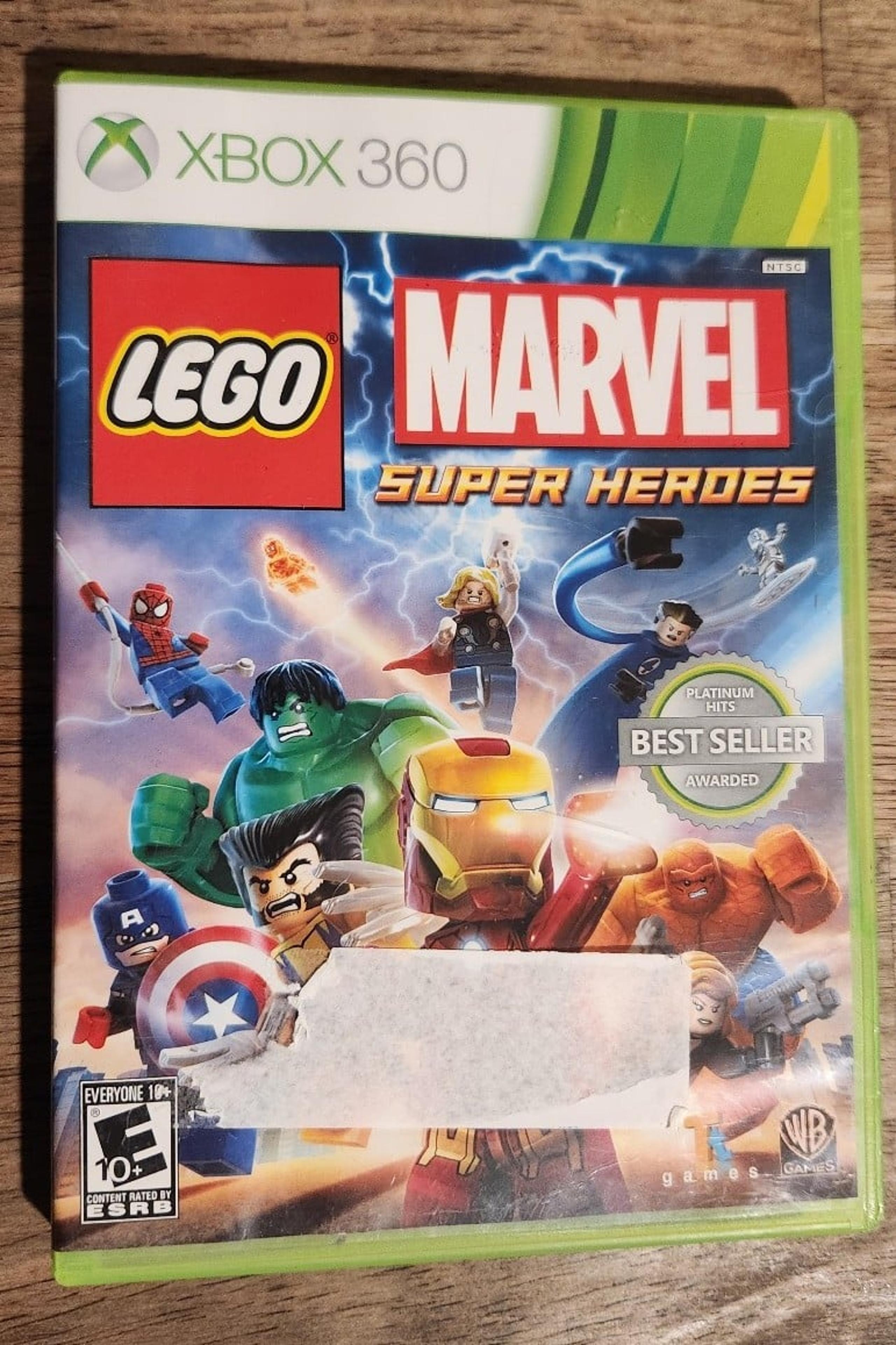 LEGO Marvel Super Heroes for Xbox 360 Tested/CIB