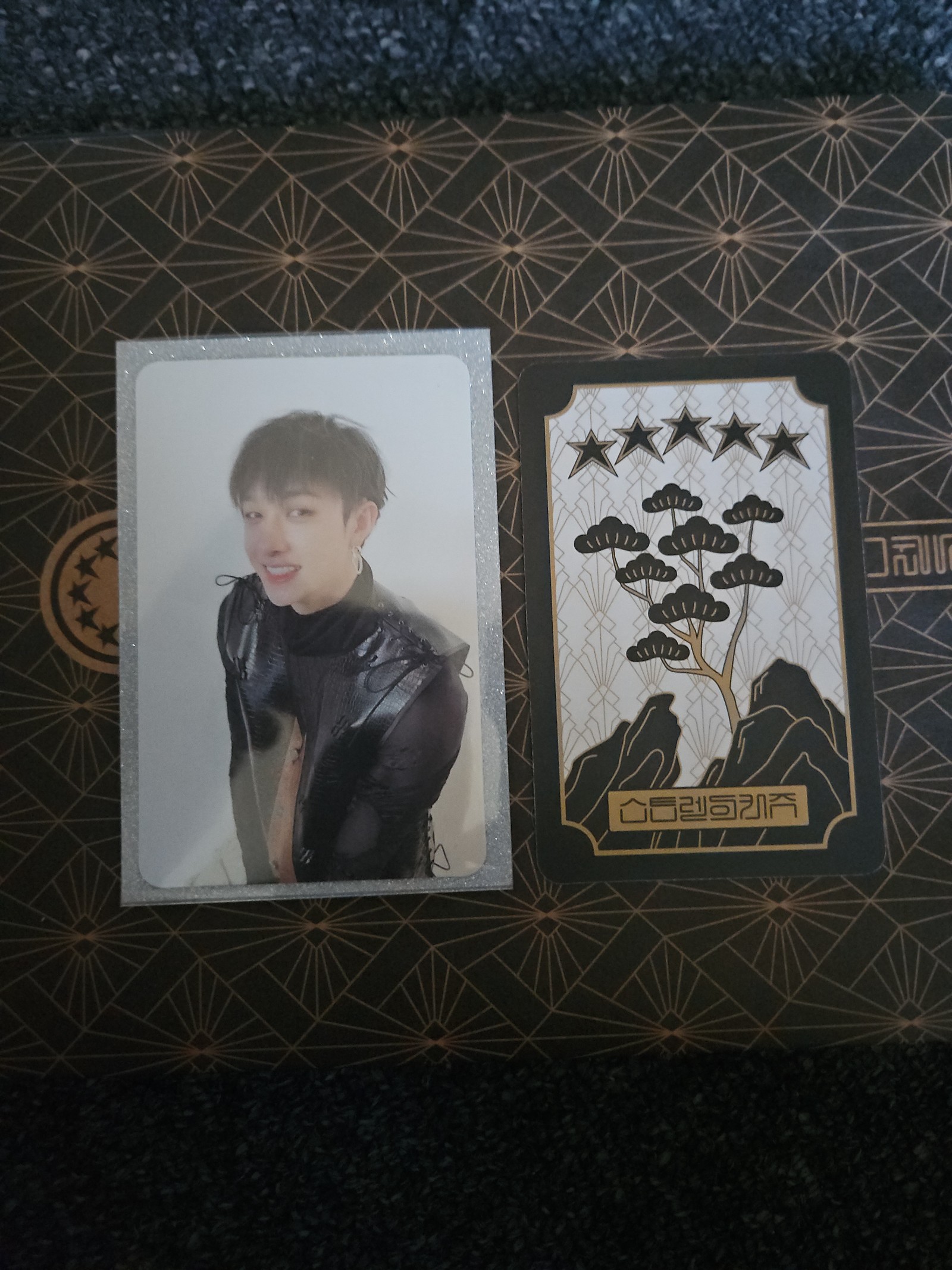 Stray Kids 5 Star Bang Chan Photocard -Barnes and Noble Exclusive-