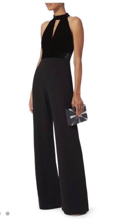 ALEXIS Dawn Velvet Combo Jumpsuit Size Medium NWT