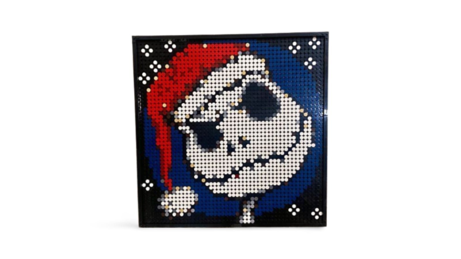LEGO Jack Skellington from The Nightmare Before Christmas Custom Wall Art
