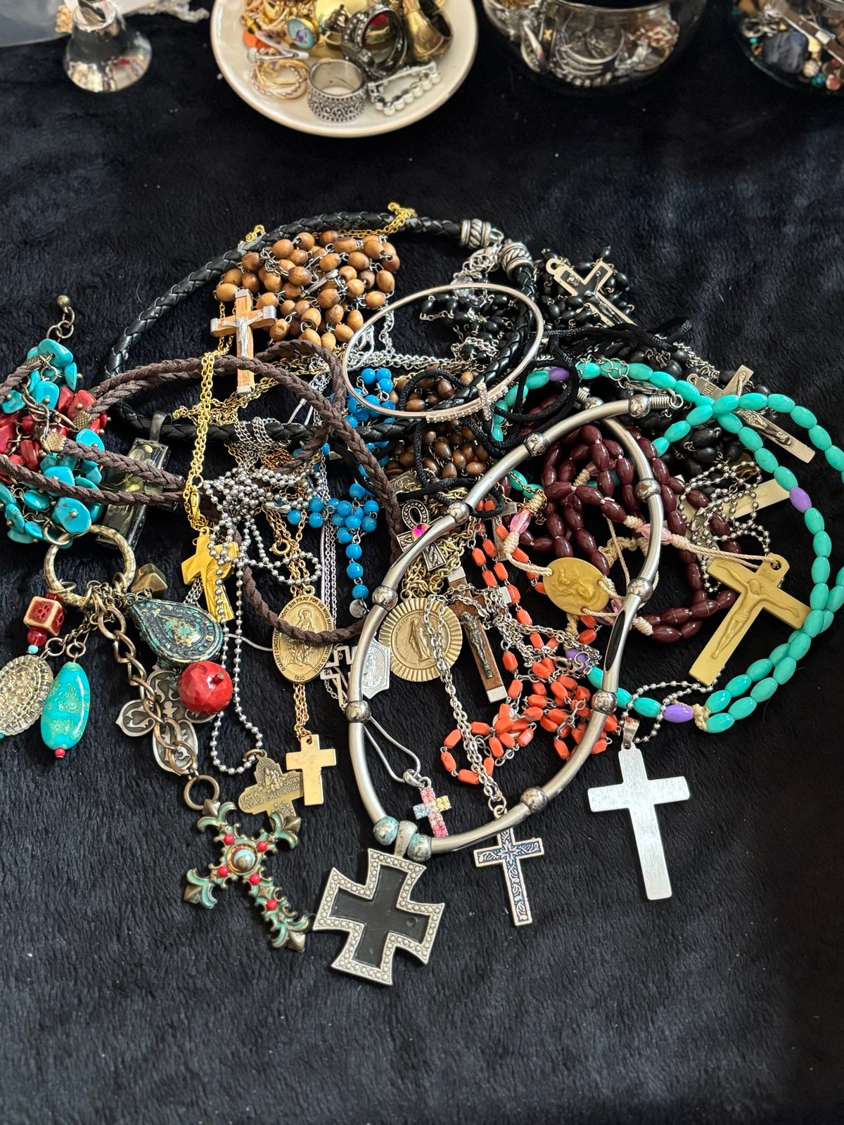 Crosses and Rosaries Lot of 25