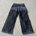 UA Acne Studios Assless Chaps Men’s Baggy Graphic Denim