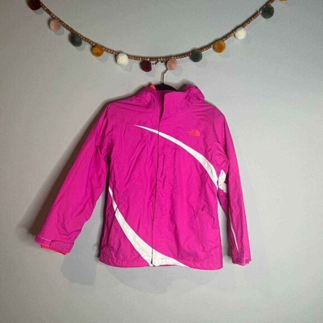 The North Face hot pink Hyvent 3 in 1 winter coat combo