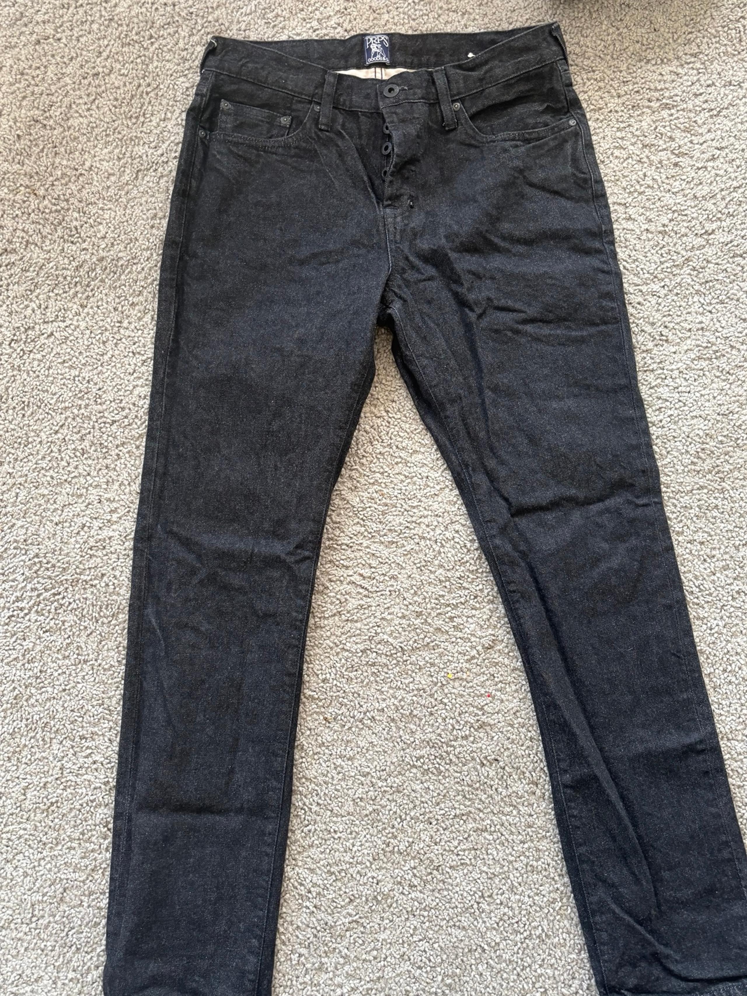 Men’s  PRPS Denim Jeans Buttonfly Barracuda Size 30