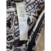 WHITE HOUSE BLACK MARKET Paisley Black White Pleated Maxi Skirt SIZE S