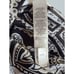 WHITE HOUSE BLACK MARKET Paisley Black White Pleated Maxi Skirt SIZE S