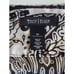 WHITE HOUSE BLACK MARKET Paisley Black White Pleated Maxi Skirt SIZE S