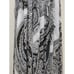 WHITE HOUSE BLACK MARKET Paisley Black White Pleated Maxi Skirt SIZE S