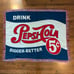 Vintage Pepsi-Cola Drink Pepsi 5¢ Tapestry Throw Blanket