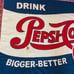 Vintage Pepsi-Cola Drink Pepsi 5¢ Tapestry Throw Blanket