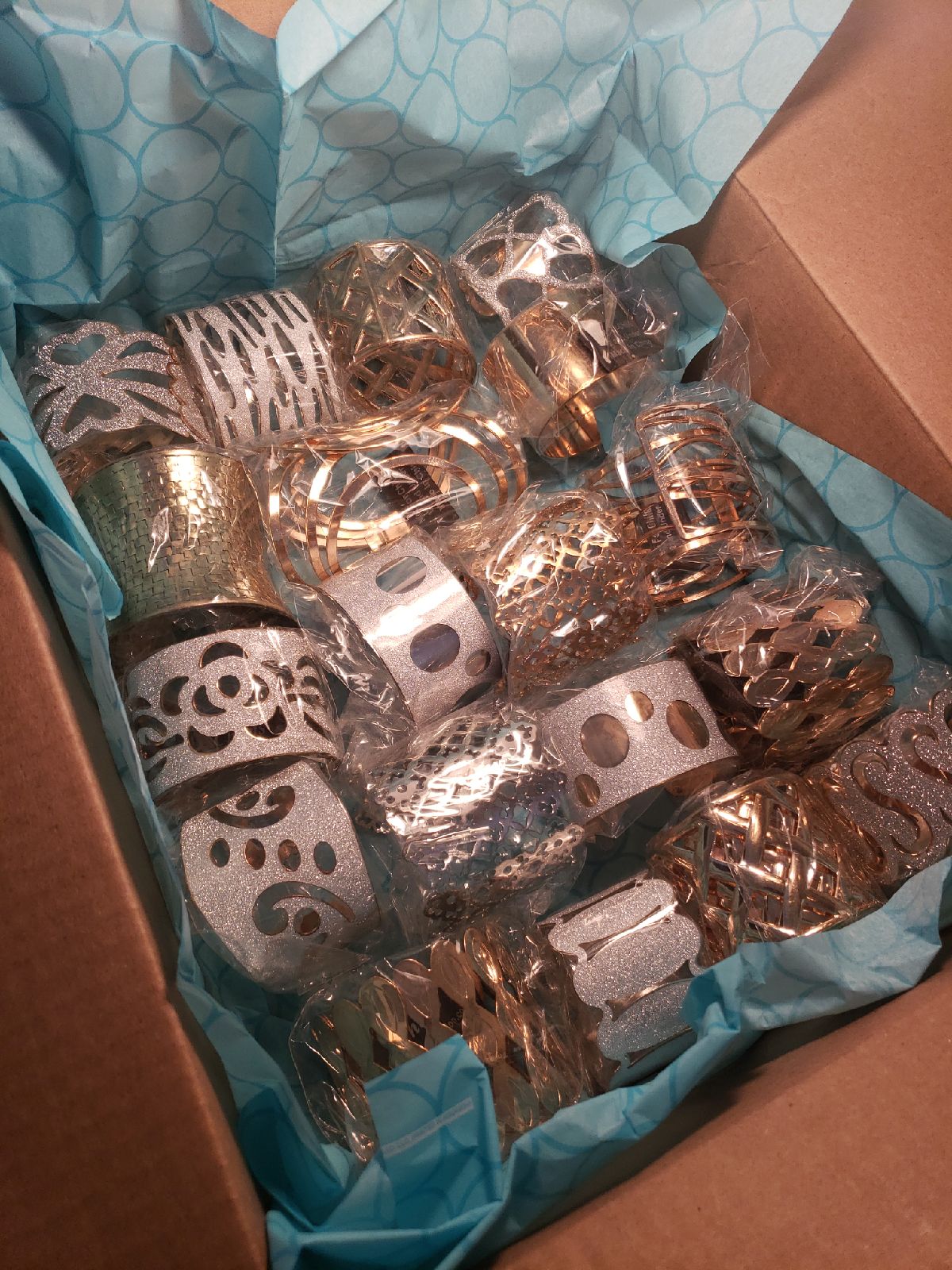 Box of Cuff Bracelets