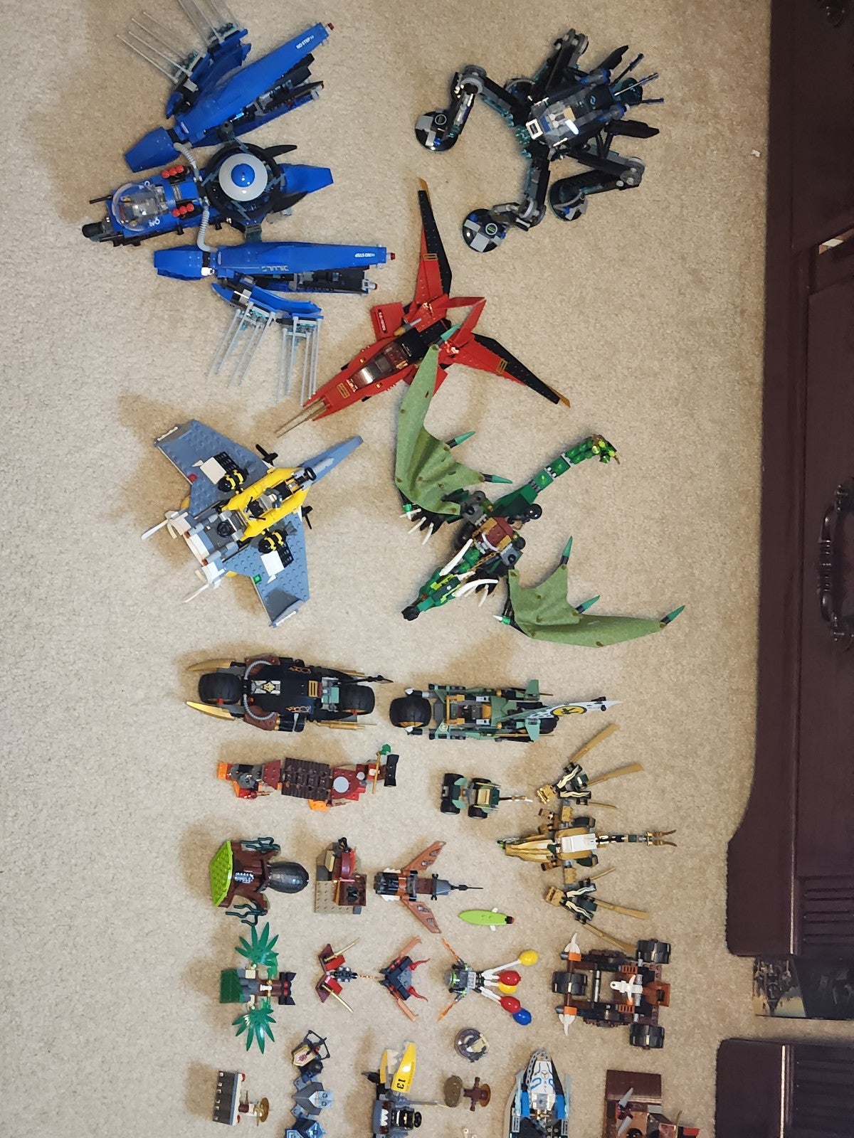 HUGE LEGO NINJAGO COLLECTION LOT (WILLING TO NEGOTIATE)