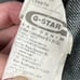 G Star Raw Jeans Mens W33 L32 Blue Denim Radar Straight Button Fly