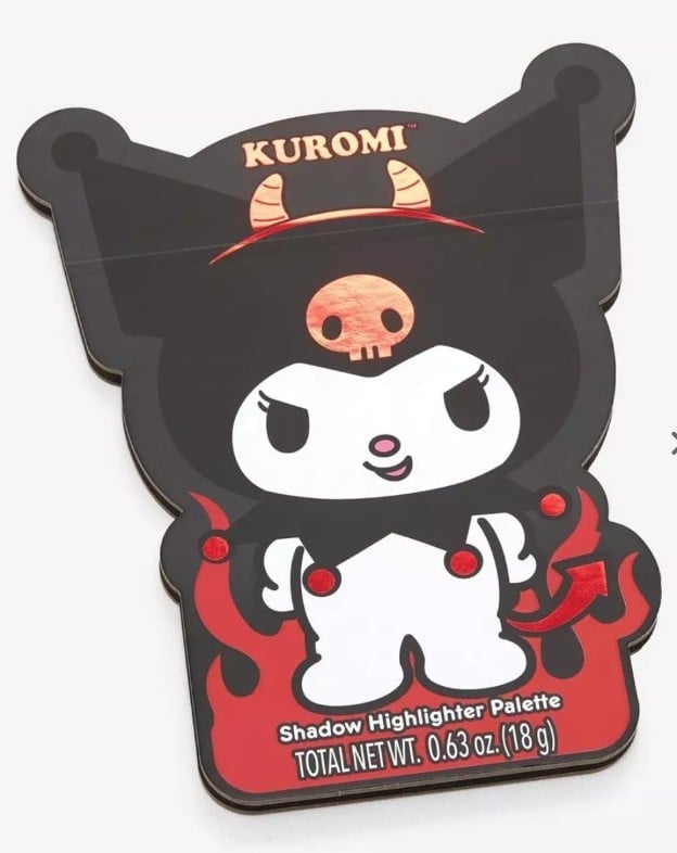 New Kuromi Devil Shadow Highlighter Palette