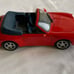 Maisto Porsche 911 Carrera Cabriolet 1994 Red Metal Model