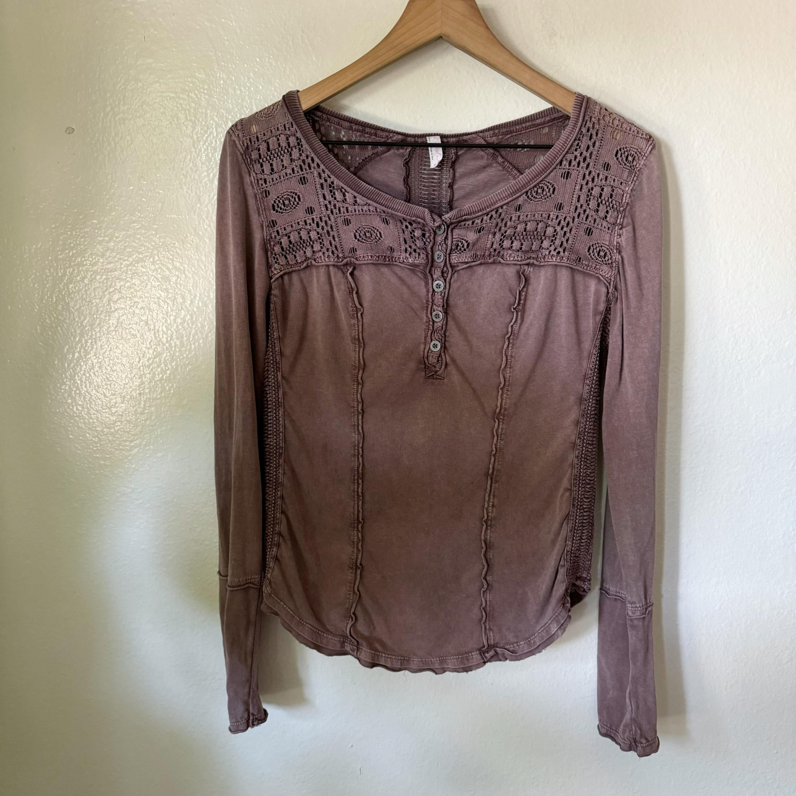Free People | Detailed Henley Top