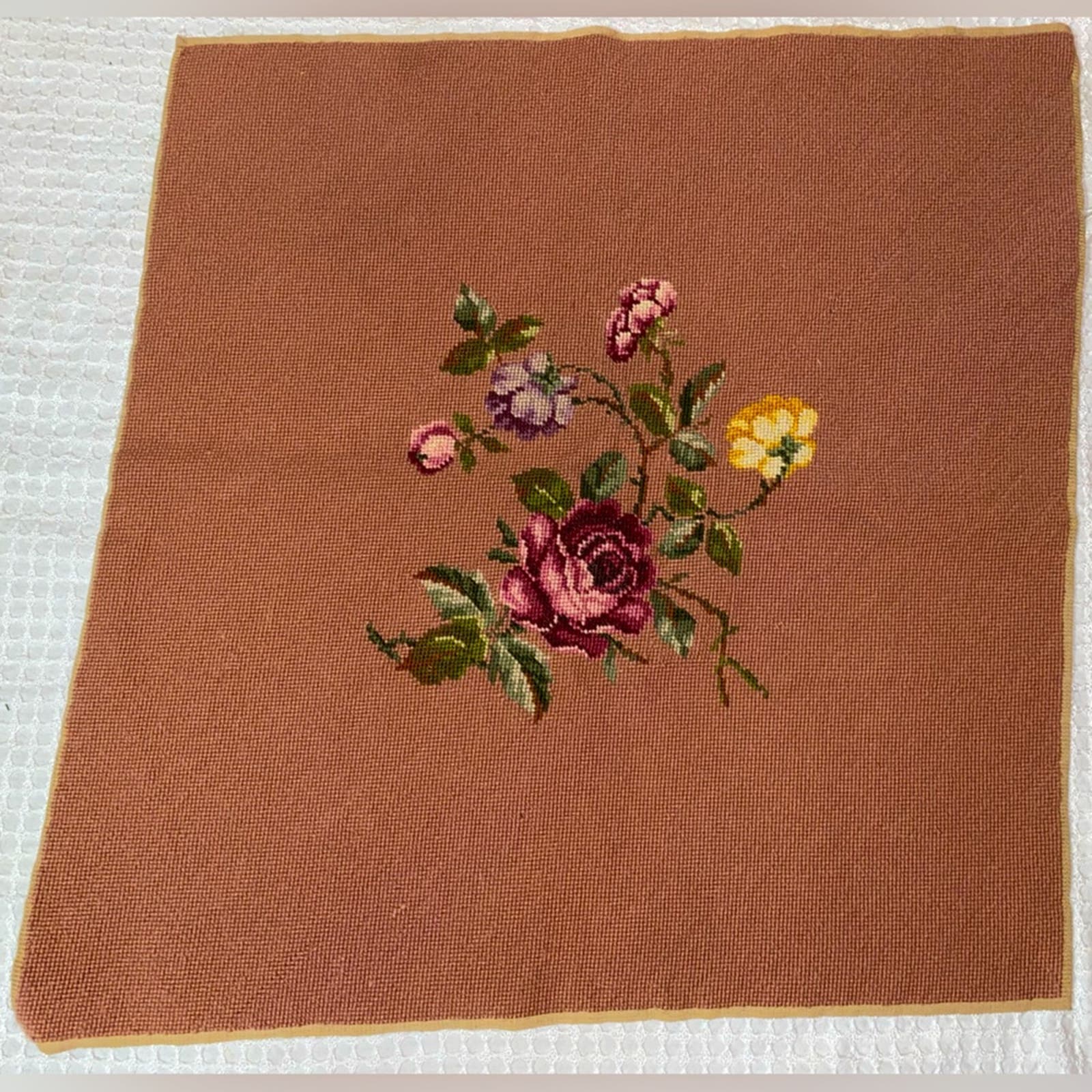Stunning Vintage Needlepoint