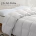 Goose Feather Down Comforter Twin Size-1fsa