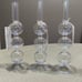 Cupcakes and Cashmere Valentines Glass Bubble Candle Holders Set of 3