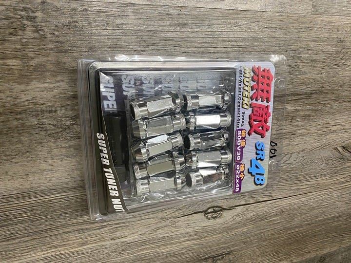 Muteki silver lug nuts JDM 12x1.5 brand new