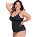 HoneyLove Plus Size 3X LiftWear Cami Vamp Black Adjustable Straps Wire Free Lift