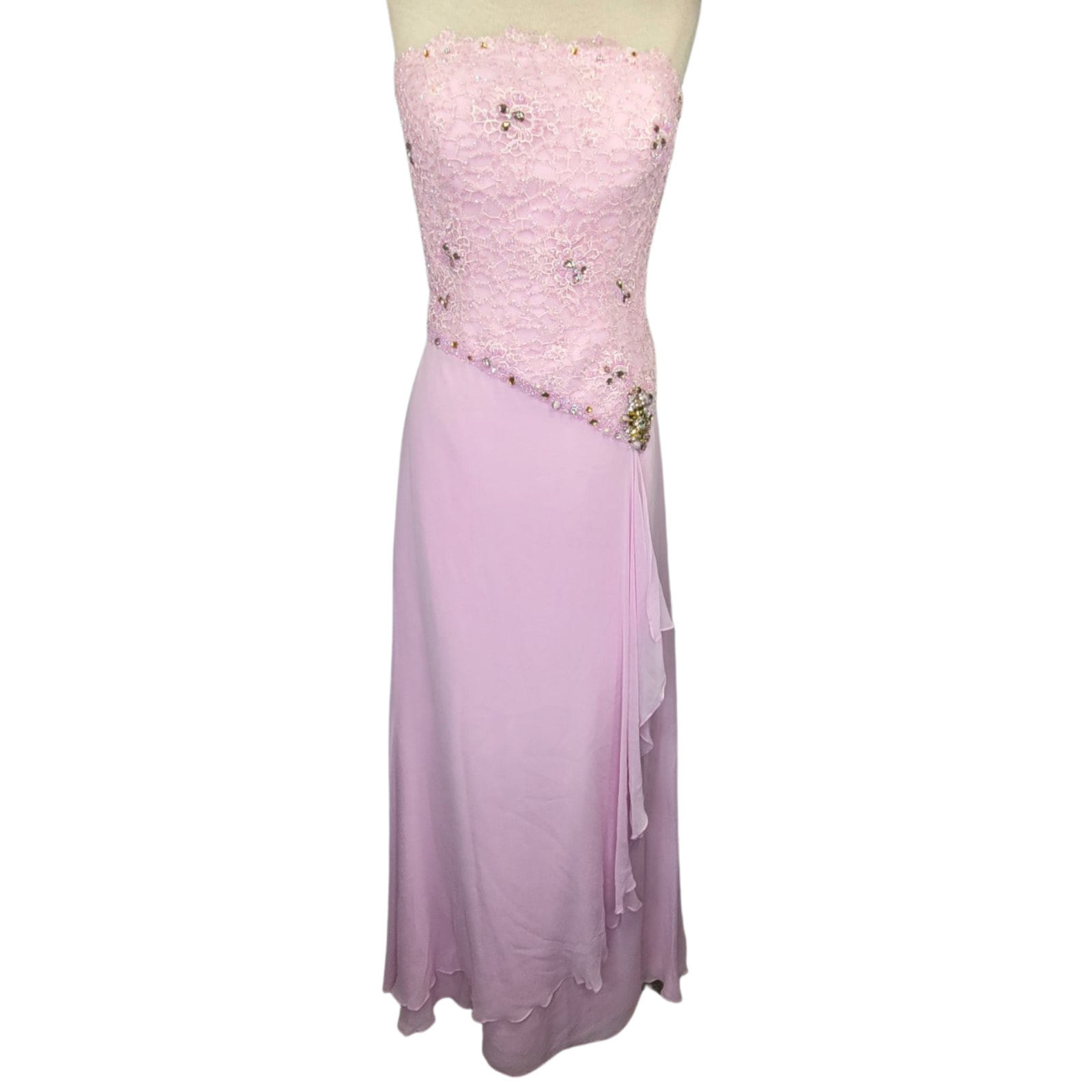Montage by Mon Cheri Pink Cocktail Dress Size 8 New with Tags