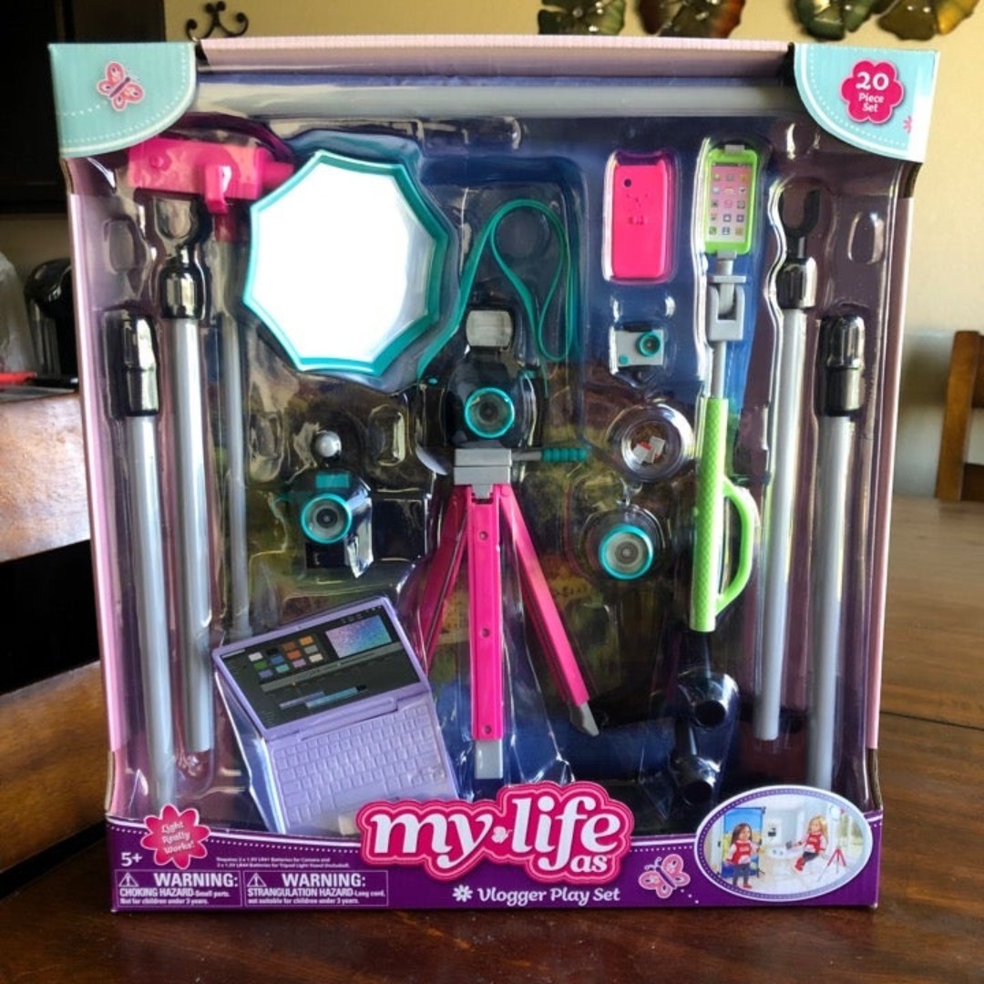My Life As Vlogger Playset