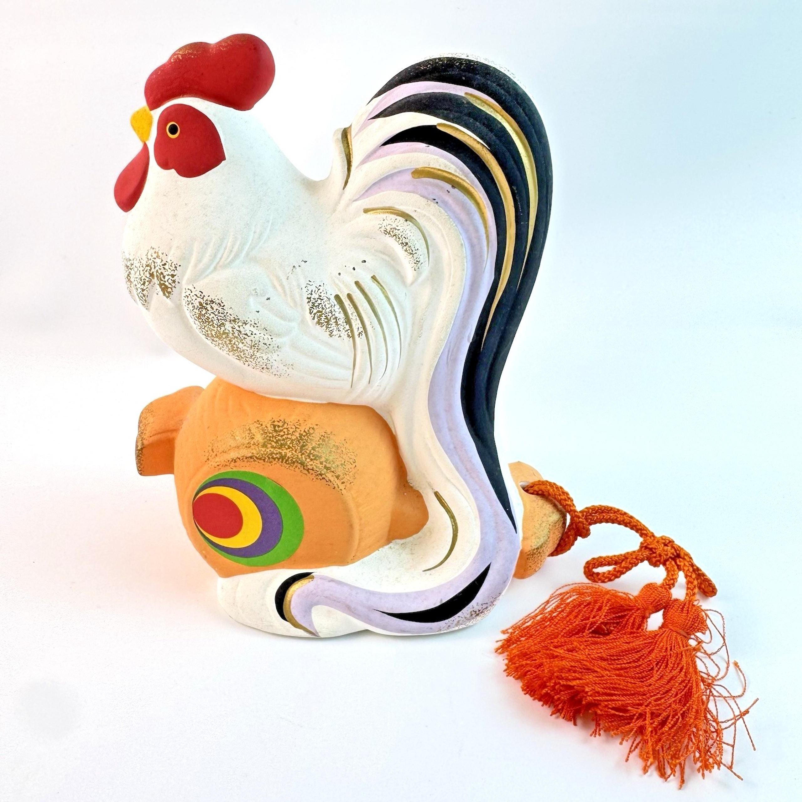 Yakushi Kiln Ceramic Lucky Charm Otogori Sitting Tuna 15cm - Brand Q