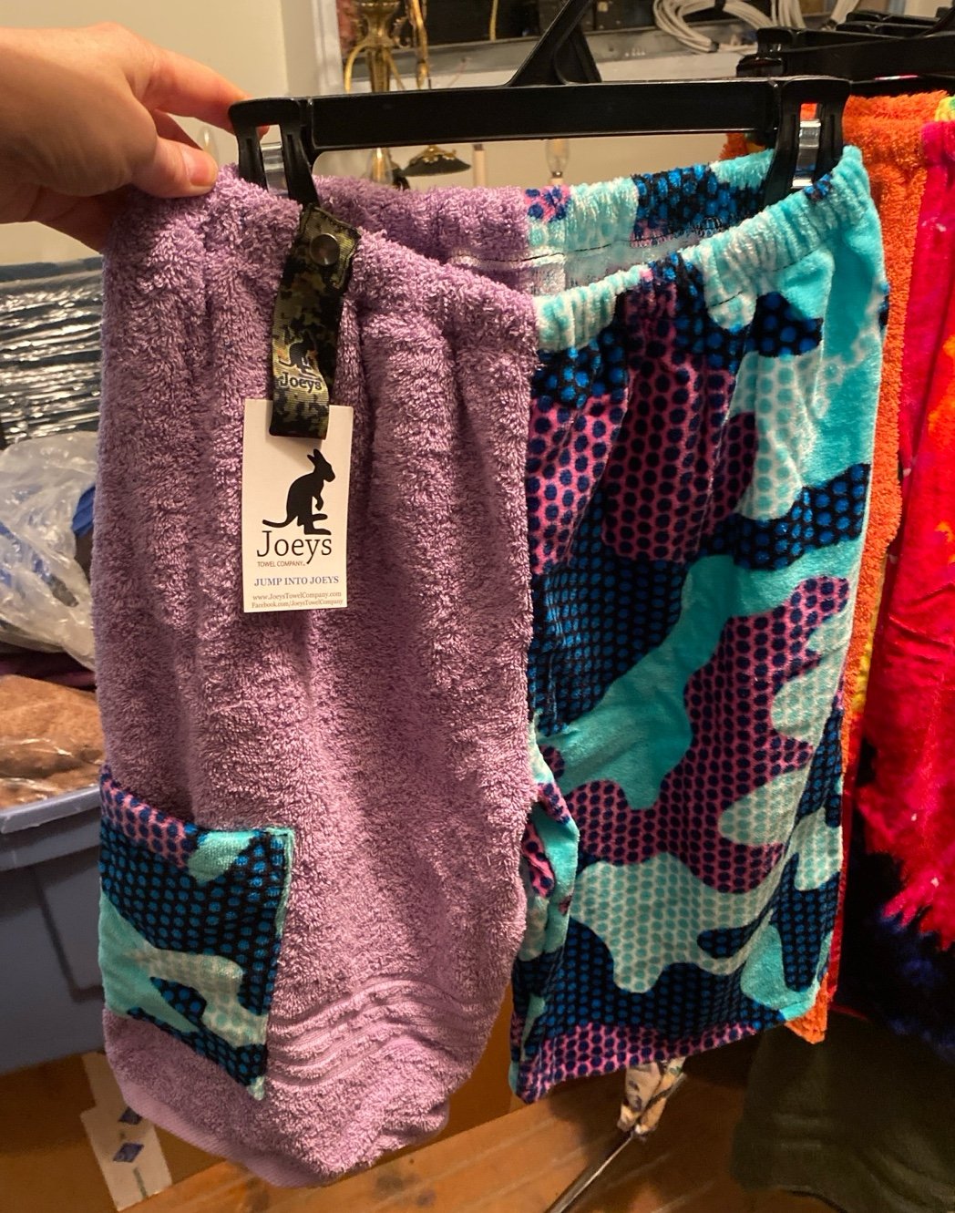 Towel shorts