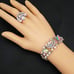 Elegant Crystal Necklace Earrings Bracelet Ring Bridal Wedding Party Jewelry Set