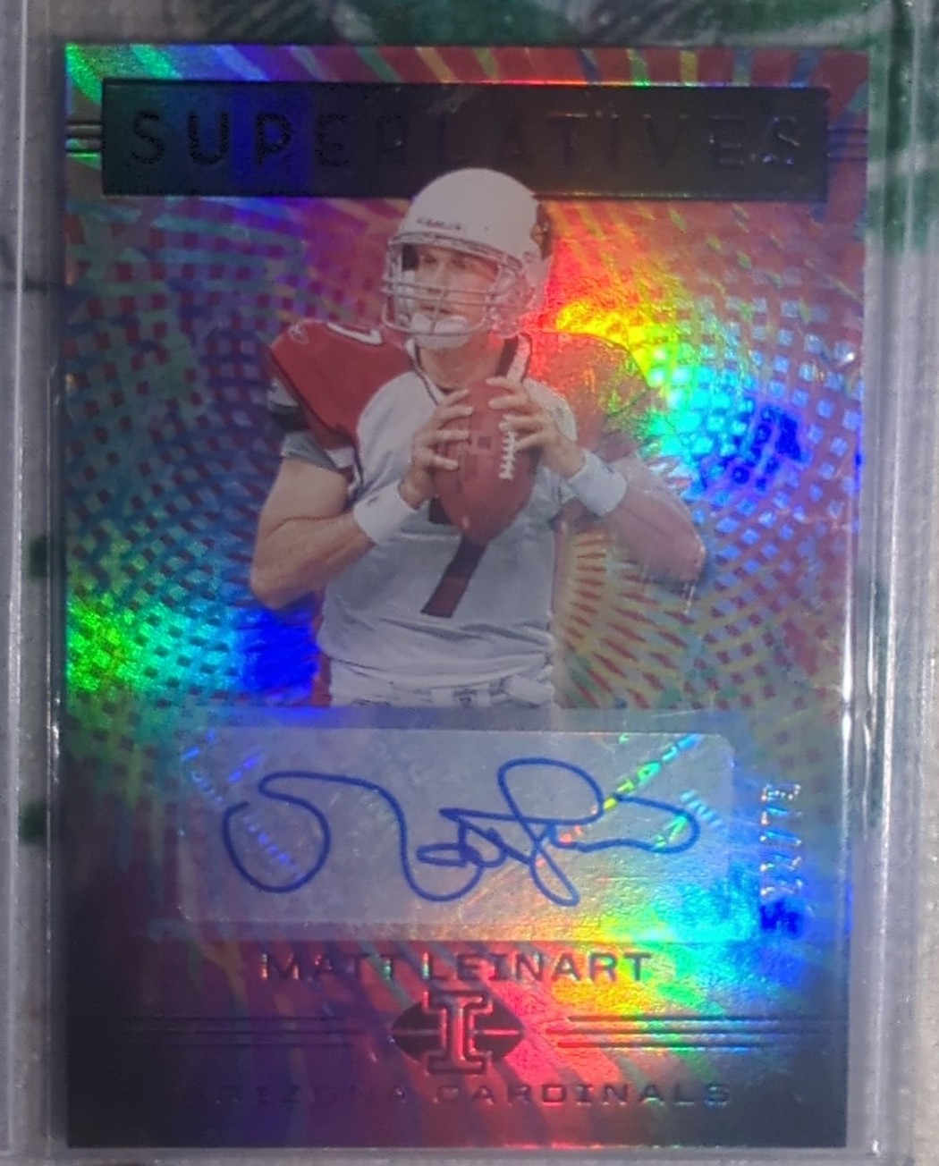 Matt leinart autograph card