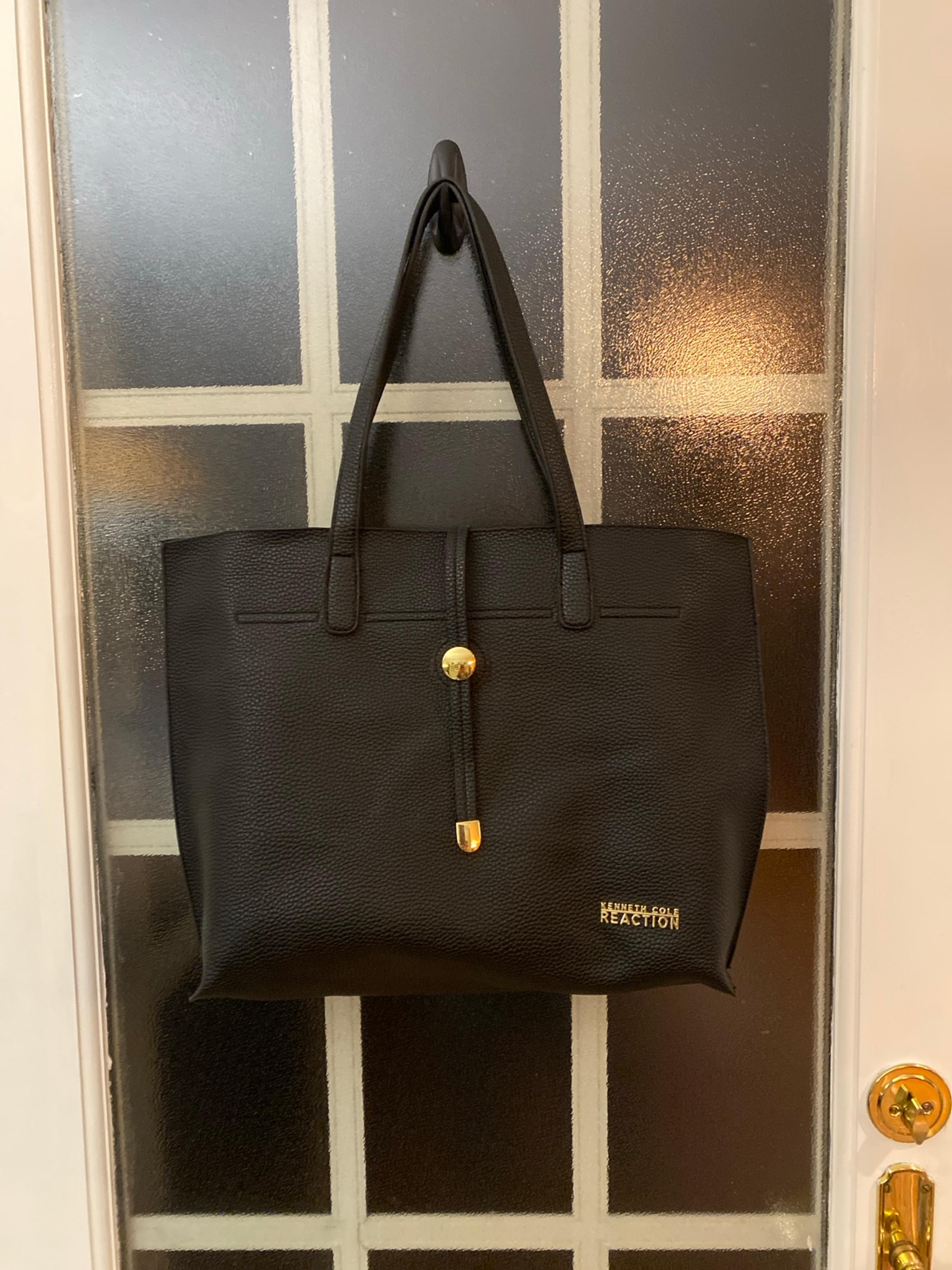 Tote vegan leather black Kenneth Cole Reaction