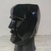 Large Black Geometric Art Deco Head Planter/Vase