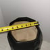 Large Black Geometric Art Deco Head Planter/Vase